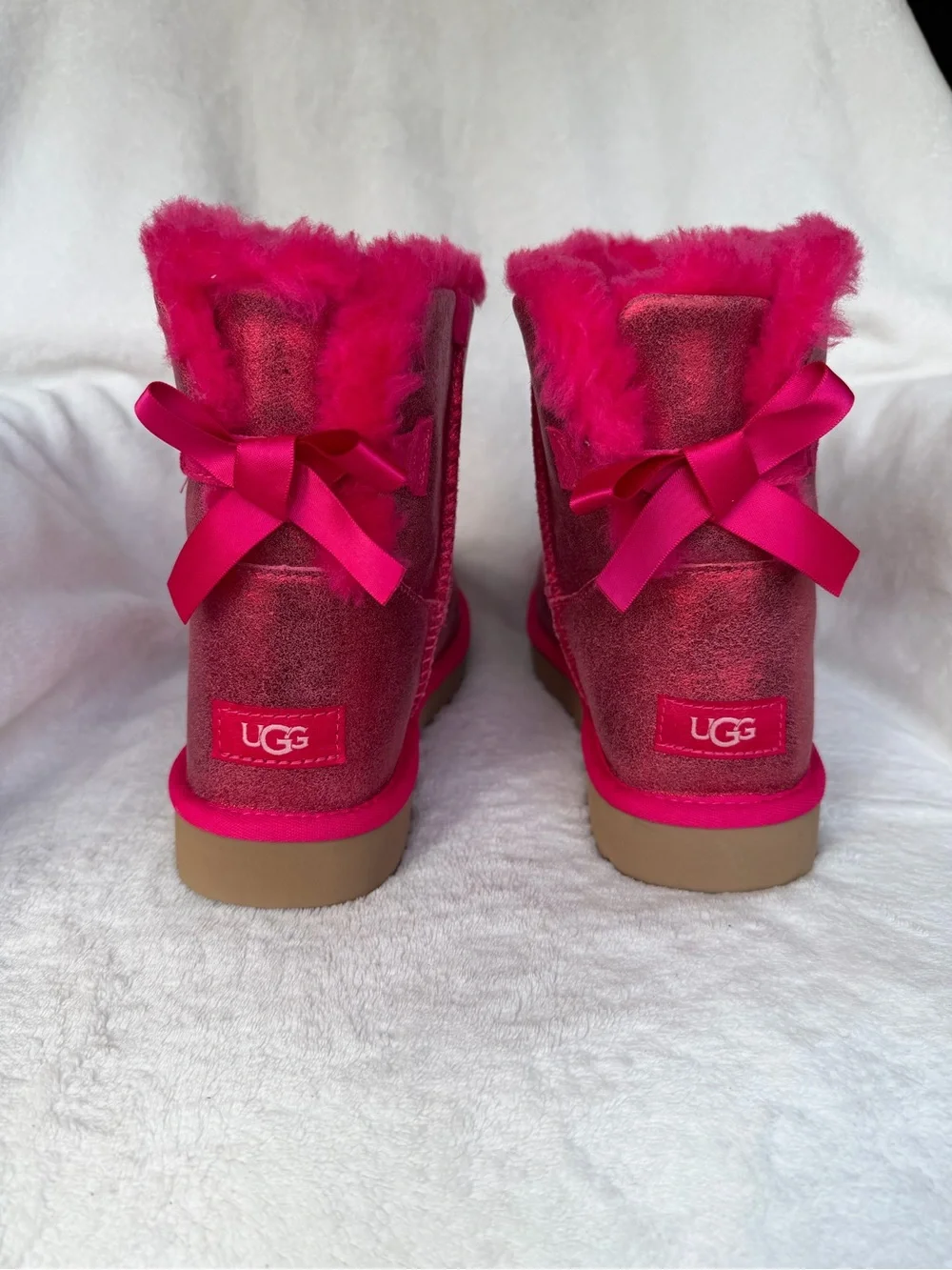 UGG featuring metallic
